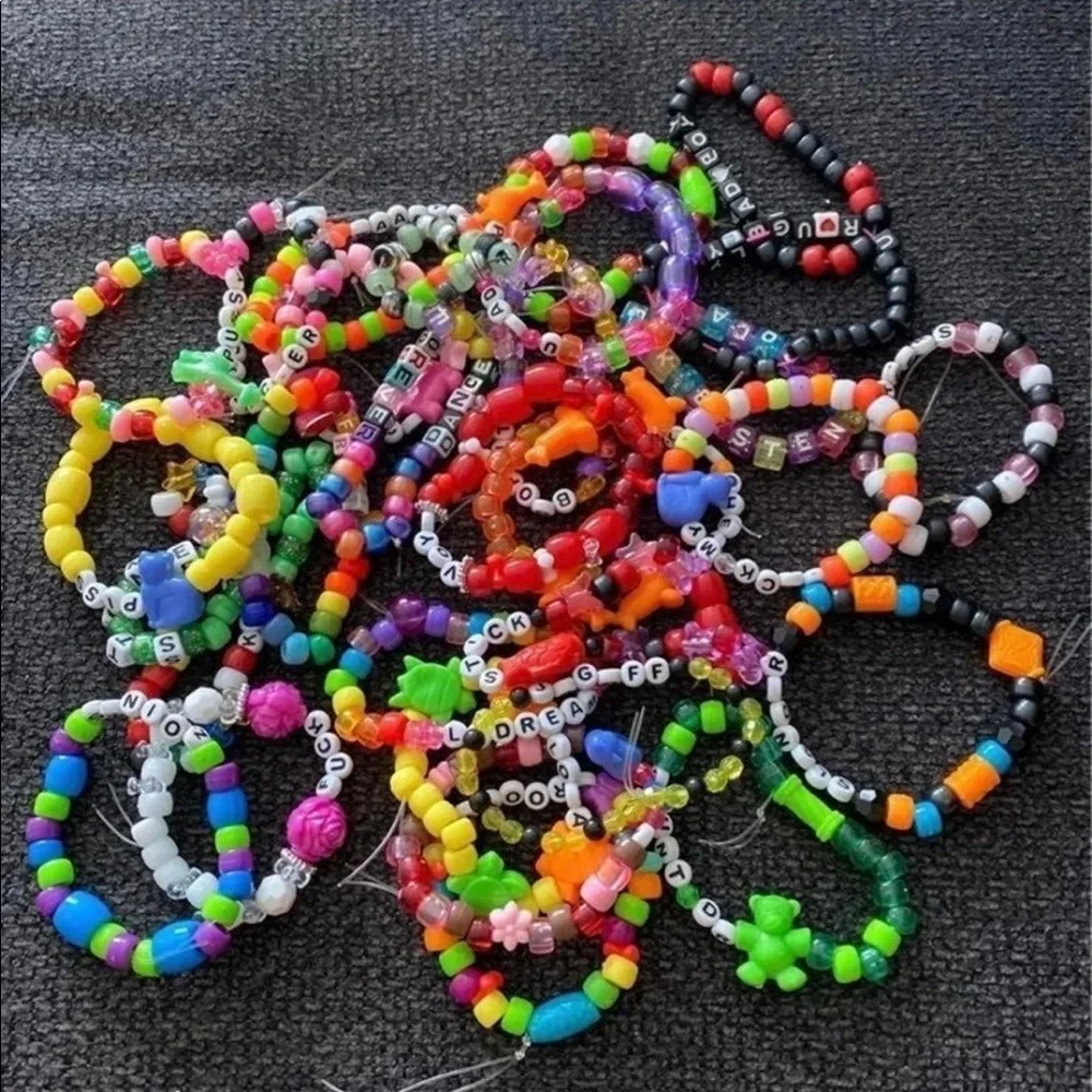 Set of 10 Random Kandi Bracelets - Picture 3 of 9